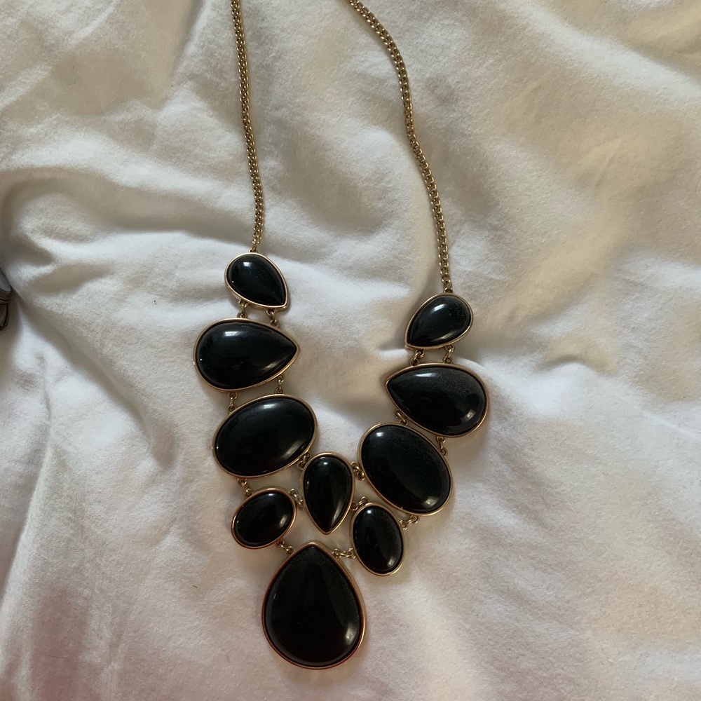 Preppy bubble statement necklace